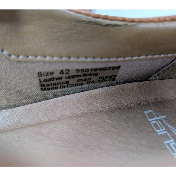 Dansko Fawna Women's 42/11 Brown Leather Mary Jane Comfort Shoes EUC - Picture 8 of 9